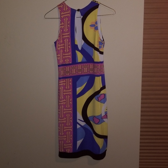 👗Analili sleeveless dress fun pattern multicolor - Picture 4 of 7